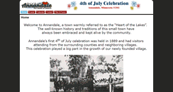 Desktop Screenshot of annandale4thofjuly.org